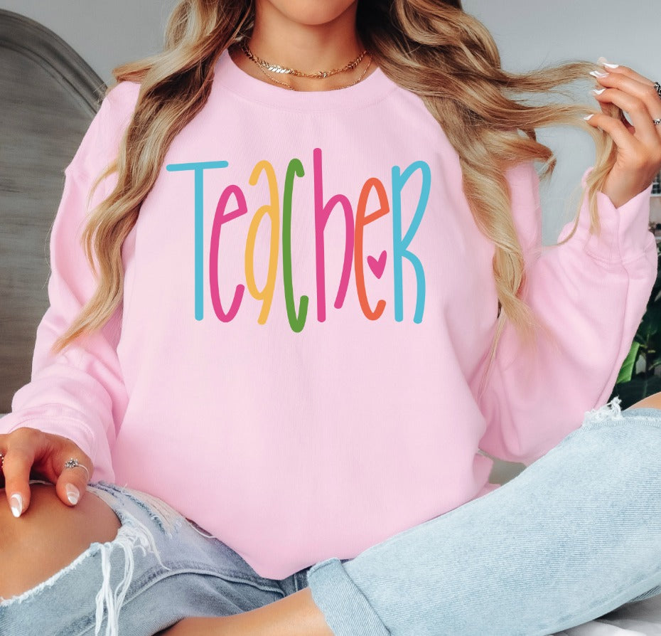 Teacher Heart-DTF&UV