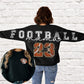 Football Mama Pocket Included- (All add ons in One listing) Customized-DTF
