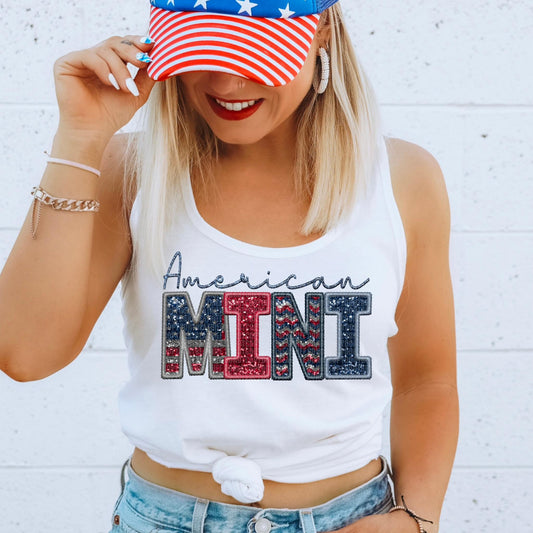 American Mini Faux Embroidery Sequin - DTF