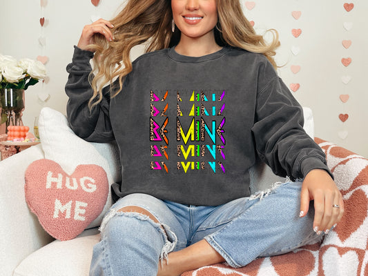 Be Mine Rainbow Stacked - DTF