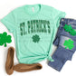 St Patrick Varsity Faux Glitter - DTF