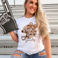 Game day flower football helmet -DTF&UV
