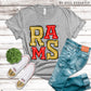 Rams Red and Gold - DTF