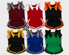 ABI Custom Bow Shirt and Shorts Set  -Pre Order