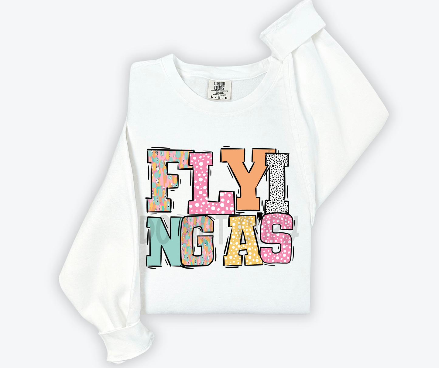 Pastel Stroke Varsity Mascots (ALL Mascots in this listing Dropdown)-DTF