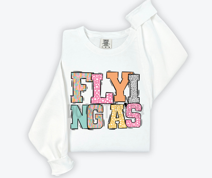 Pastel Stroke Varsity Mascots (ALL Mascots in this listing Dropdown)-DTF