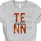 Tenn orange sequin vols-DTF
