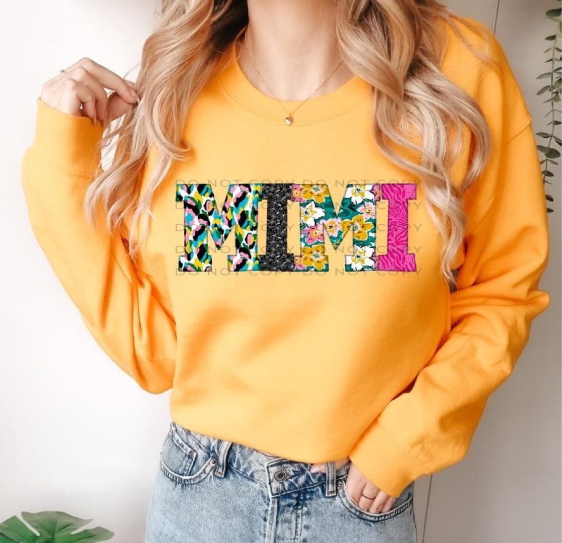 Mimi Mixed Prints DTF