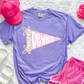Preppy Floral Mascot Pennant(Dropdown)-DTF&UV