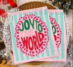 Joy to the World Frame- DTF