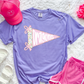 Preppy Floral Mascot Pennant(Dropdown)-DTF&UV