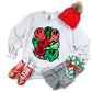 Merry Christmas Happy Faces - DTF