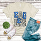 Eagles Med Blue and Gray - DTF