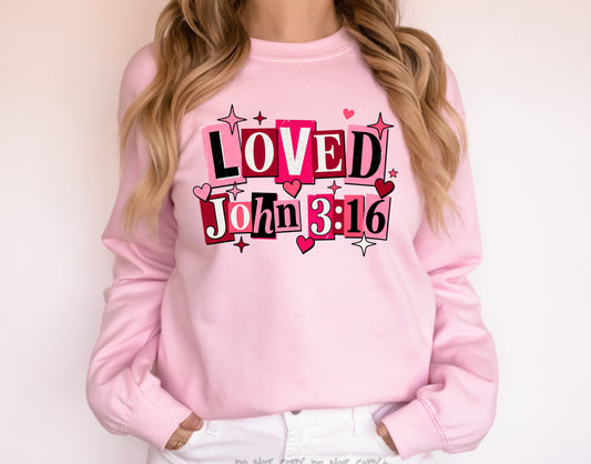 Loved John 3:16 squared -DTF&UV