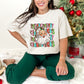 Merry Merry Christmas Santa Leopard -DTF