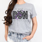DON purple sequin stethoscope-DTF