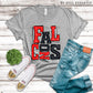 Falcons Red And Black - DTF