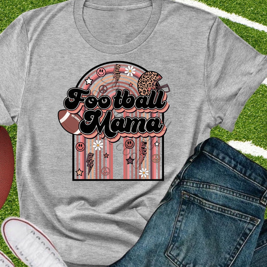 Football mama retro-DTF