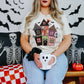 Patch haunted house -DTF&UV