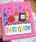 School Supply Grades -Third-DTF&UV