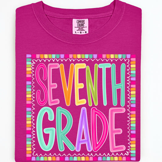 Seventh Grade Color Pop-DTF&UV