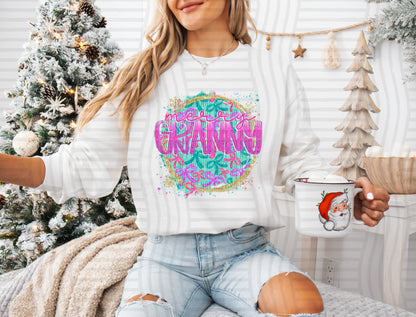 Snowflake Bow Names (DROPDOWN NAMES)-DTF&UV