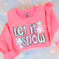 Let it snow pastel-DTF