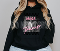 MAGA Trump Pink faux neon-DTF