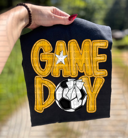 Game day Soccer (DROPDOWN Colors)-DTF&UV