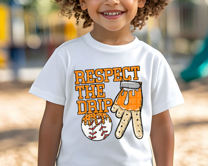 Baseball Glove Drip(dropdown)-DTF