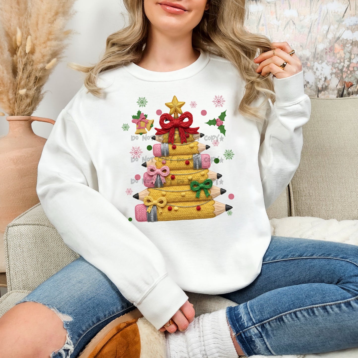 Pencil Tree-DTF DTF&UV