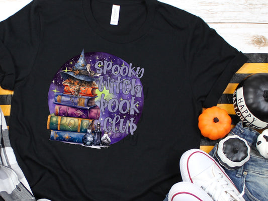 Spooky witch book club-DTF