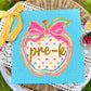 Polka Dot Apple Grades-pre-k -DTF&UV