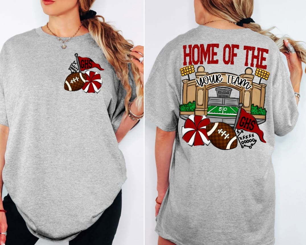 HOME OF THE STADIUMS (Color dropdown)- DTF&UV