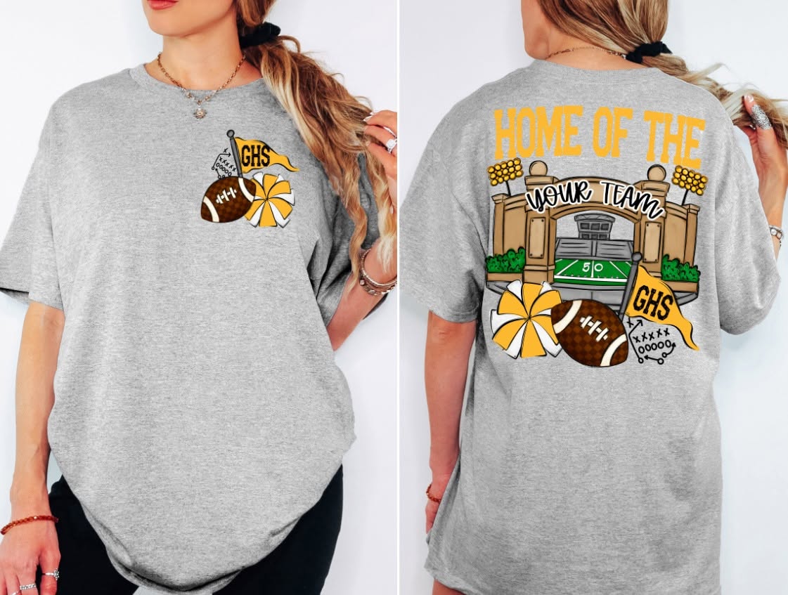 HOME OF THE STADIUMS (Color dropdown)- DTF&UV