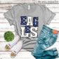 Eagles Navy And White - DTF
