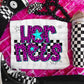 Pink Leopard Neon Mascots (dropdown)-DTF&UV