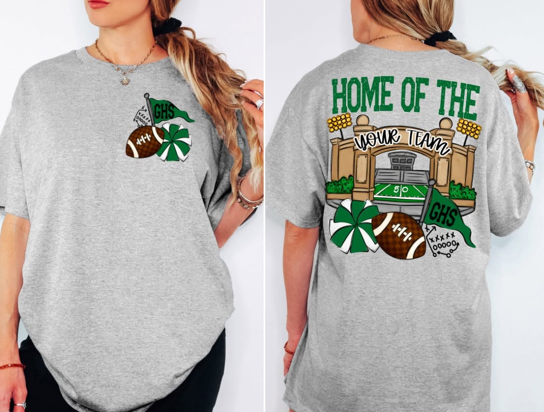 HOME OF THE STADIUMS (Color dropdown)- DTF&UV