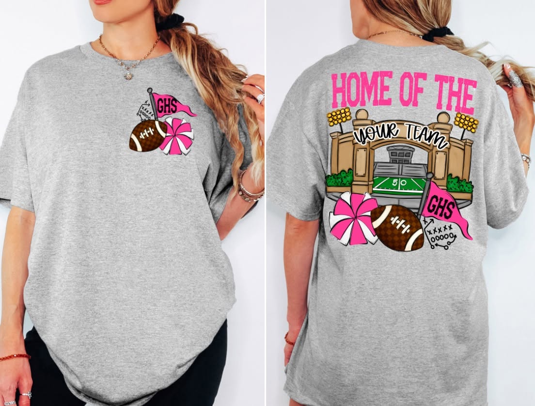 HOME OF THE STADIUMS (Color dropdown)- DTF&UV