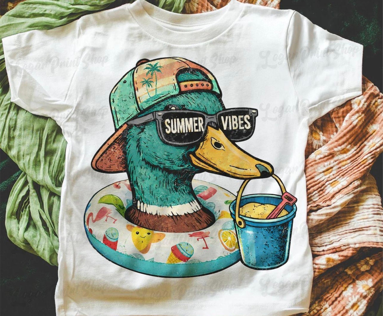 Summer Vibes Duck -DTF&UV