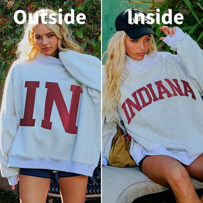 ABI Reversible Mock Neck Crew -Pre Order