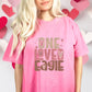 One Loved Eagle Pink And Brown Hearts DTF