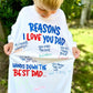Reasons I love you Dad (the kids customize) -DTF&UV