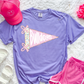 Preppy Floral Mascot Pennant(Dropdown)-DTF&UV