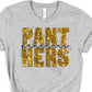 Panthers gold sequin panthers-DTF