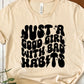 Just a good girl with bad habits-DTF