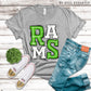 Rams Kelly Green and White - DTF