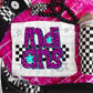 Pink Leopard Neon Mascots (dropdown)-DTF&UV
