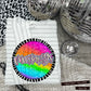 Rainbow Splatter Rounds(Dropdown)- DTF&UV