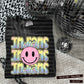 Pink Smiley Triple Stack (Dropdown)- DTF&UV